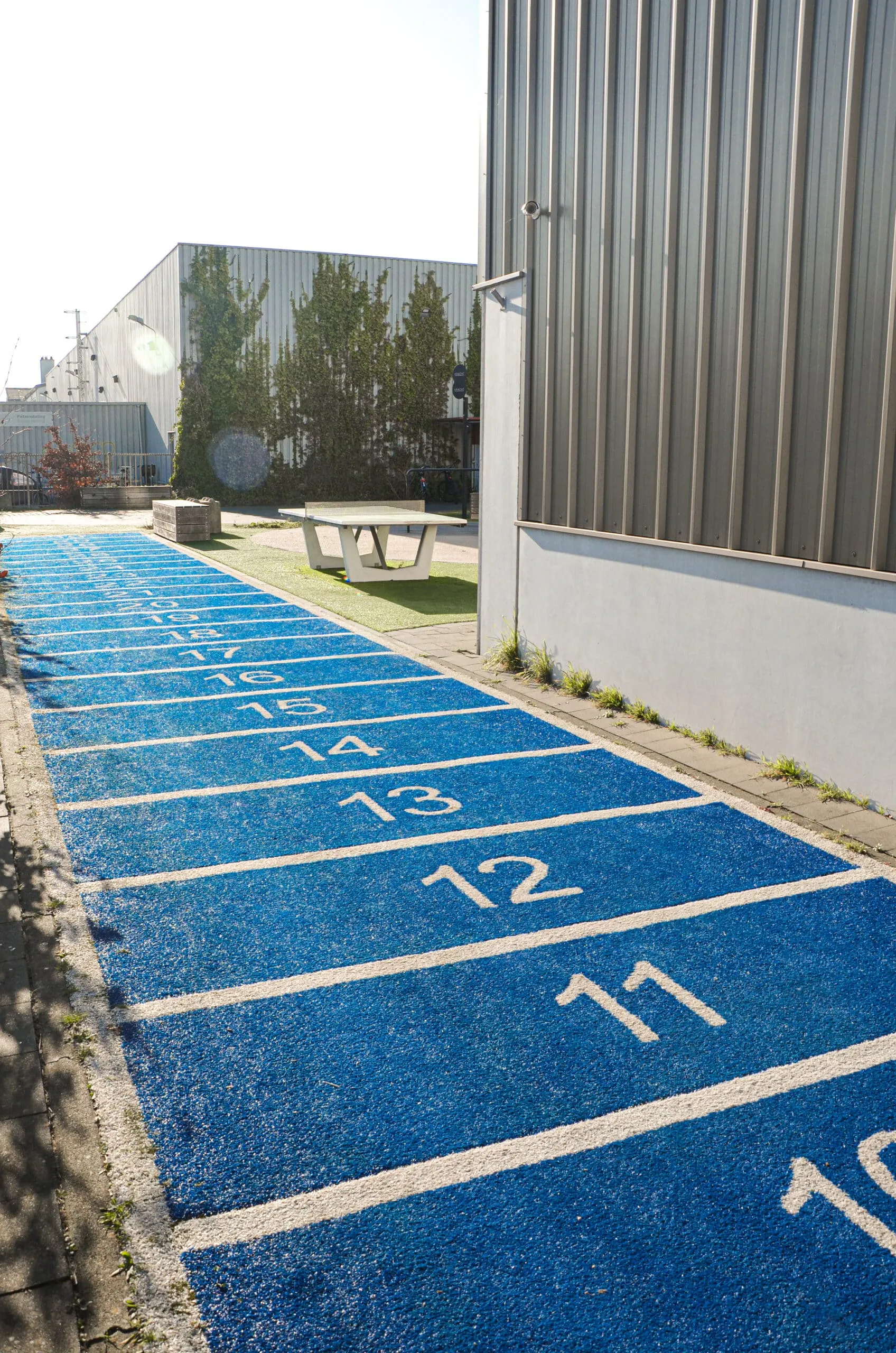 Sprint track sfeerbeeld bij Movement Based Therapy